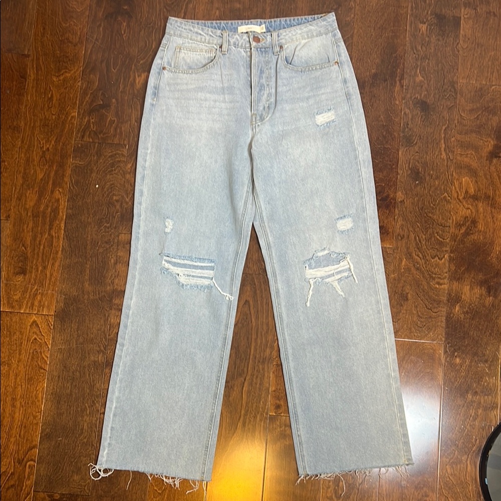 Tgla Distressed Light Blue Women's Jeans…Size 28